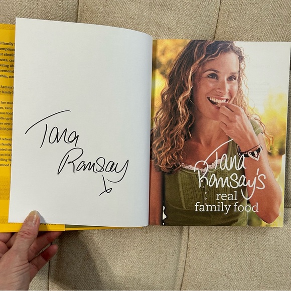 Other - Signed copy! Tana Ramsay's Real Family Food Cookbook